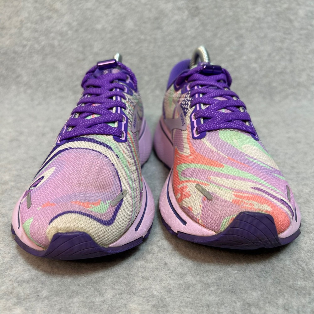 Brooks Ghost 14 Women's Running Shoes‎ Purple Multi Color Size 6.5 - Picture 3 of 9